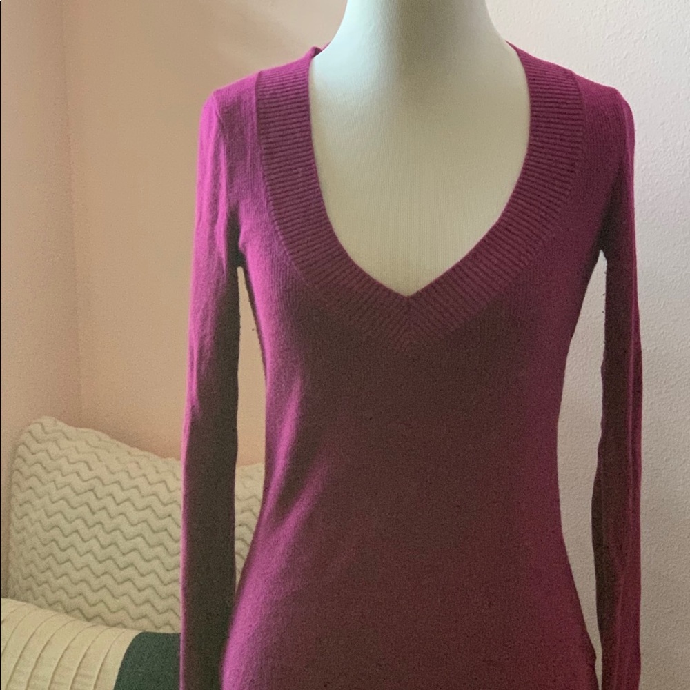 Express Sweater in Magenta